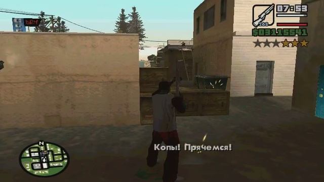 Прохождение игры Gta San Andreas (Миссия 35:Ограбление банка) смотреть онлайн