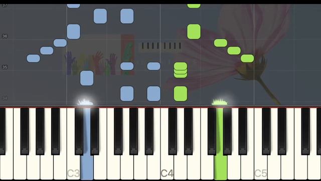 Tradition - Jingle bells - Medium piano tuto смотреть онлайн