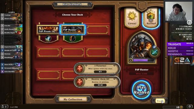 Hearthstone: F2P of the Old Gods #18 - Legend Hunt смотреть онлайн