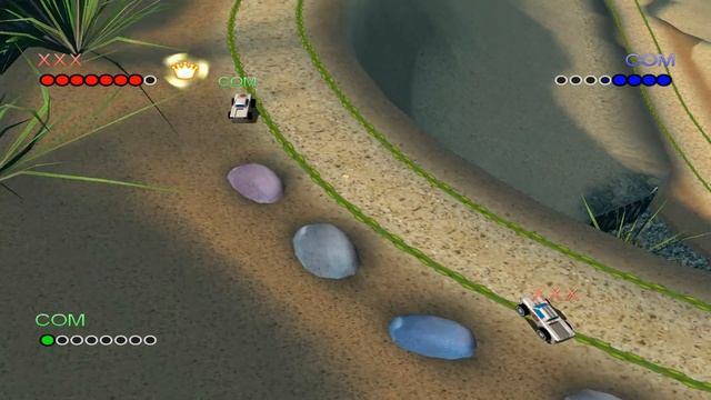 Прохождение Micro Machines V4 - Часть 1 смотреть онлайн