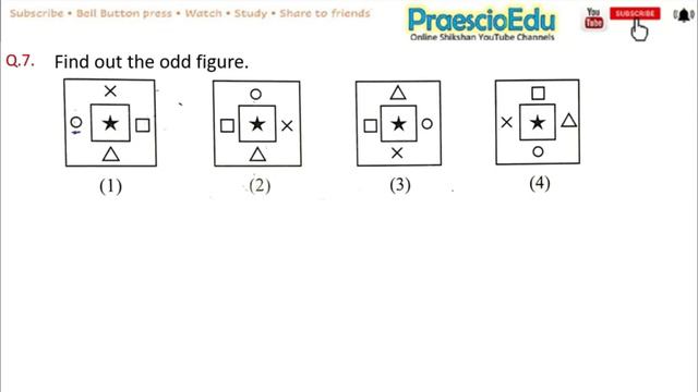 Scholarship Exam 2022 Class 8 Intelligence Test solved Practice questions -1 Std 5th PraescioEdu смотреть онлайн