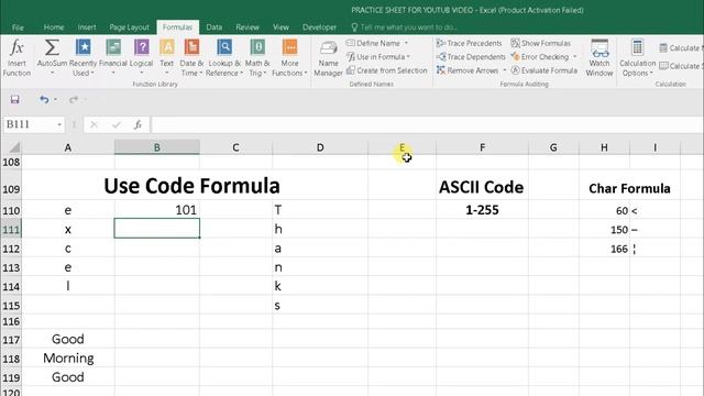 Code Formula Kya Hai Excel Me Code Formula Kaise Use Kare | Code Function In Excel смотреть онлайн