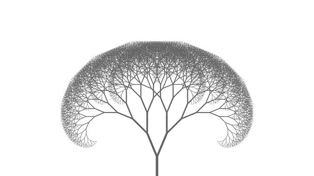 Generative Art-Growing Fractal Tree смотреть онлайн