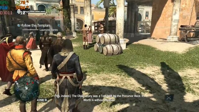 ASSASSIN CREED 4 BLACK FLAG Low-End Test | (AMD A6, Radeon R4 Graphics) смотреть онлайн