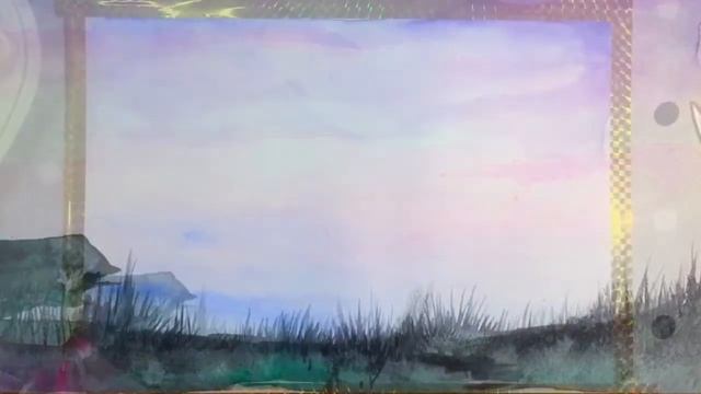Акварель для начинающих, как легко нарисовать природу смотреть онлайн