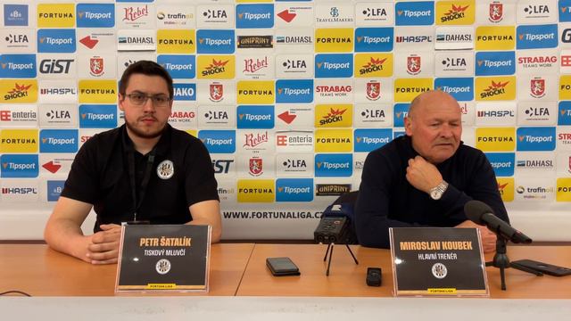 Miroslav Koubek hodnotí porážku 0:2 s pražskou Spartou смотреть онлайн