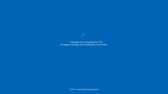 Windows Update 10 Español 1 HORA LOOP HD 4K UHD pantalla actualización смотреть онлайн