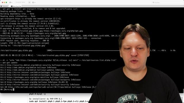 Debian 11 - LEMP Stack Installation - NGINX - MariaDB/MySQL 10.7 - PHP 8 - SSL смотреть онлайн