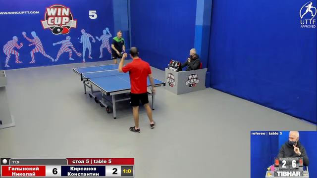 12:30 Галынский Николай 3-0 Кирсанов Константин cтол 5 ЮГ-2 10.02.22 смотреть онлайн