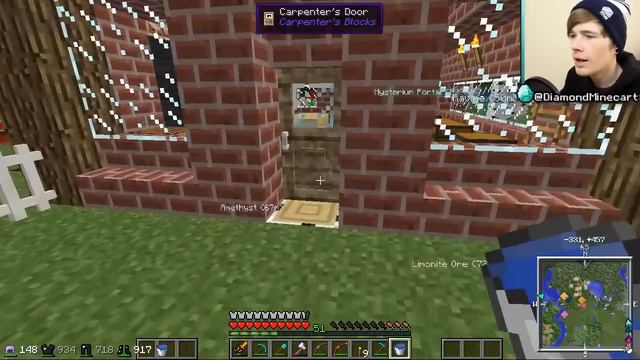 "ORGANISATION SKILLS?" | Diamond Dimensions Modded Survival #161 | Minecraft смотреть онлайн
