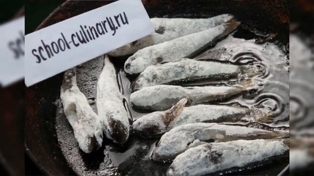 Жареные бычки - school-culinary.ru смотреть онлайн
