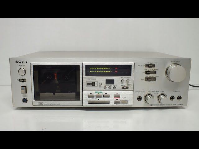 Sony TC-K65. ЛПМ отремонтирован. Настройка ещё предстоит.