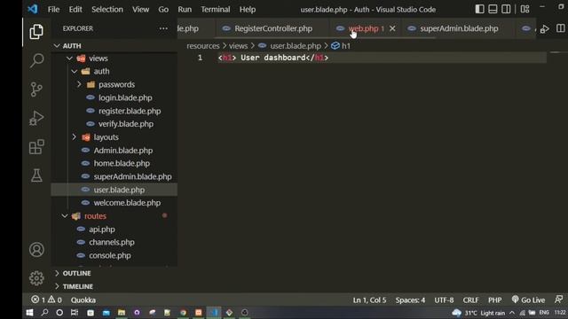 Laravel 8 Auth ( Laravel-UI Auth) смотреть онлайн