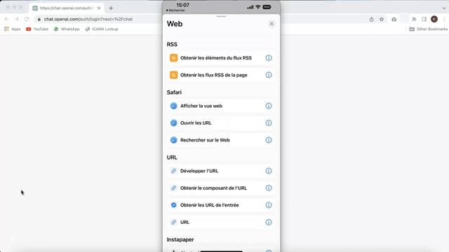 Comment Télécharger Chat GPT App iPhone raccourci pour Phone et iOS смотреть онлайн