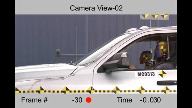 Dodge Ram 2500 Crew Cab | 2012 | Frontal Crash Test | NHTSA | CrashNet1 смотреть онлайн