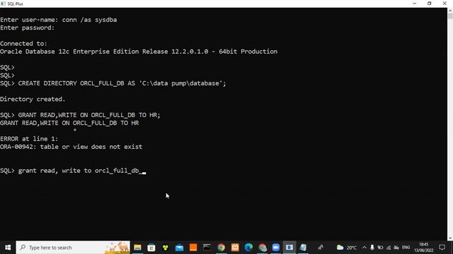 MOVING DATA USING DATA PUMP TOOLS смотреть онлайн