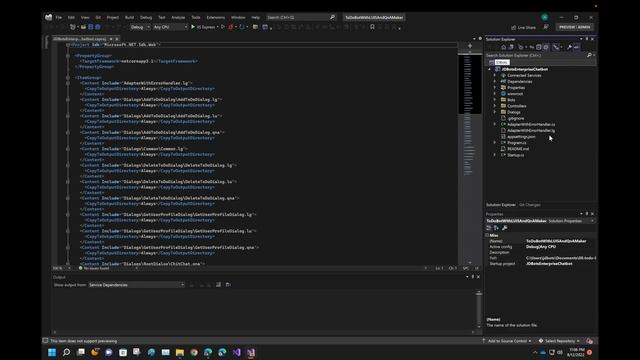 1. Creating Enterprise Ready Advanced Chatbot using Microsoft Bot Framework v4 C# for Teams Channel смотреть онлайн