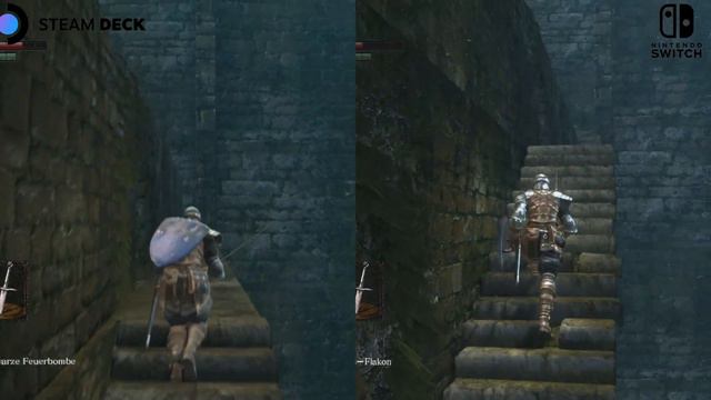 Steam Deck VS Nintendo Switch - Dark Souls Remastered[German/English] смотреть онлайн