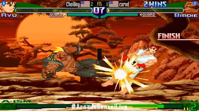 Street Fighter Alpha 3 (FT5) - ChoiBoy (US) vs carvd (US) - 2021-07-29 смотреть онлайн