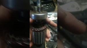 Как снять бендикс стартера на Рено Флюенс