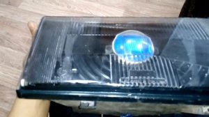 Установка линзовых фар и LED ламп на ВАЗ 2109 и американки в поворотники (орлиный глаз)