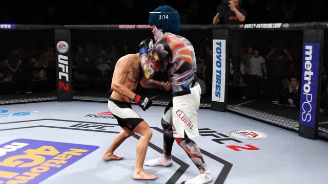 Conor McGregor vs. Evil Clown - EA Sports UFC 2 - Original Fighters смотреть онлайн