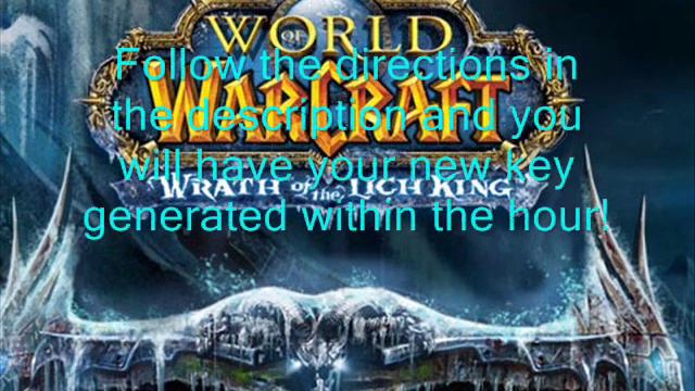 Wotlk Keygen | Free WOTLK cd key смотреть онлайн