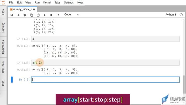 สอน NumPy: การ index และ slice ตัว ndarray แบบ 2 มิติ смотреть онлайн