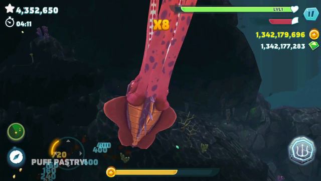 Hungry Shark Evolution - Bigger Monster Giant Enemy Kraken New Skin Mod - All 27 Sharks Unlocked смотреть онлайн