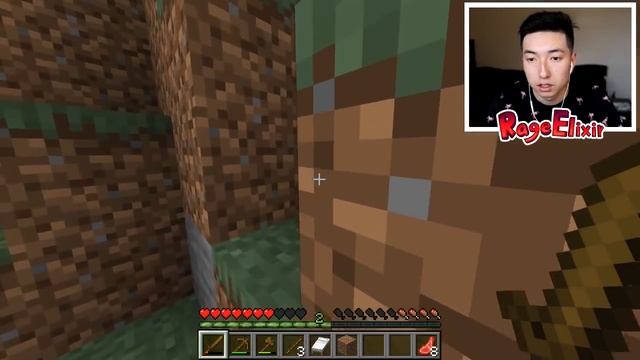 Surviving My First Day in Minecraft 1.14 смотреть онлайн