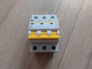 Обзор автоматического выключателя IEK ВА47-29 С63
