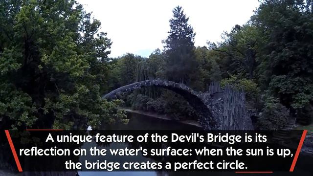 Gothic-style Devil's Bridge & unusual TOURISM destinations in Germany смотреть онлайн