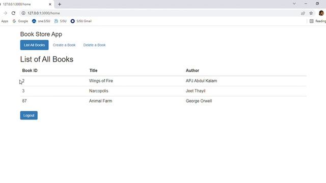 CMPE 273 (Shim Simon) Book App Assignment (NODE JS) смотреть онлайн