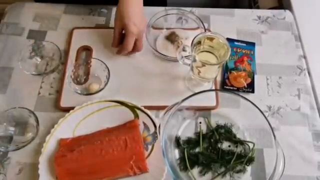 Пьяная сёмга)) очень необычный рецепт.