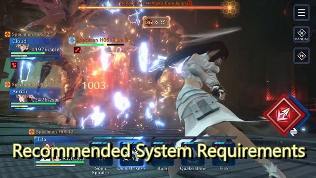 Final Fantasy VII Ever Crisis Game Requirement смотреть онлайн