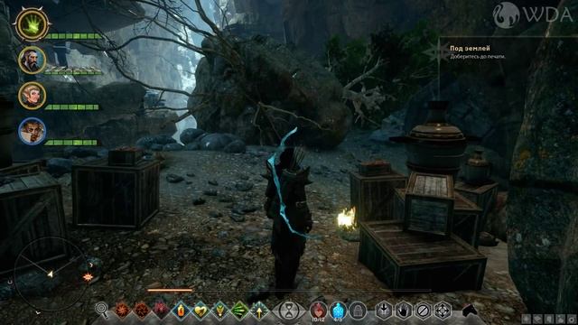 прохождение Dragon age Инквизиция DLC Нисхождение (часть 1) смотреть онлайн