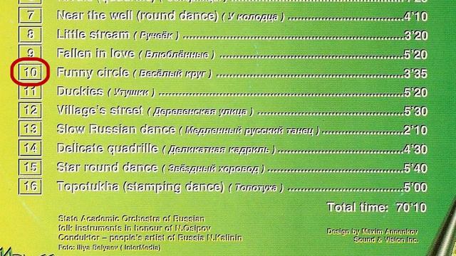 The Ossipov Balalaika Orchestra - About Russia With Love | Funny Circle - Веселый Круг смотреть онлайн