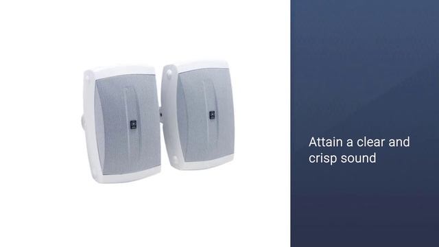 Top 7 Best Wall Mount Speakers Review in 2022 смотреть онлайн