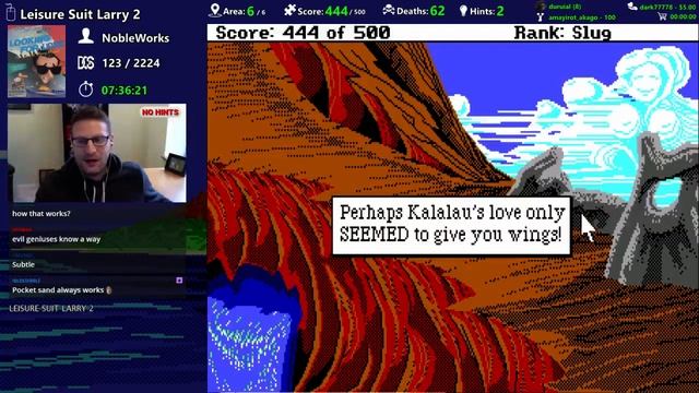 Leisure Suit Larry 2 Goes Looking for Love (In Several Wrong Places) game ending - Adventure #125 смотреть онлайн