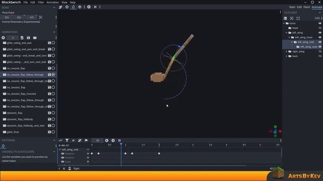 Realistic Flying Animation with Blockbench in under 15 minutes смотреть онлайн