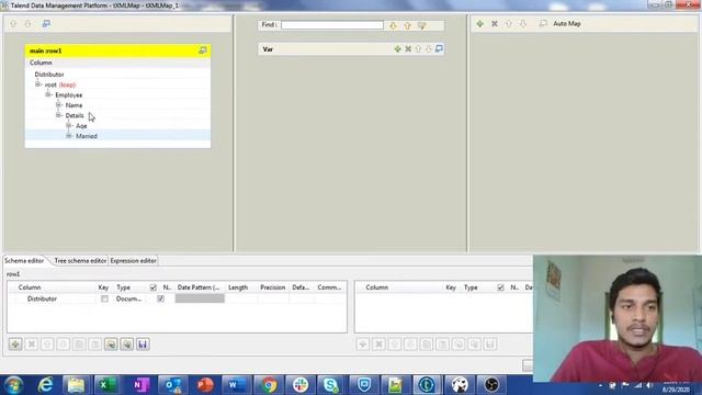 47.How to load XML file with multiple loops l tXMLMap l Talend Data Integration смотреть онлайн