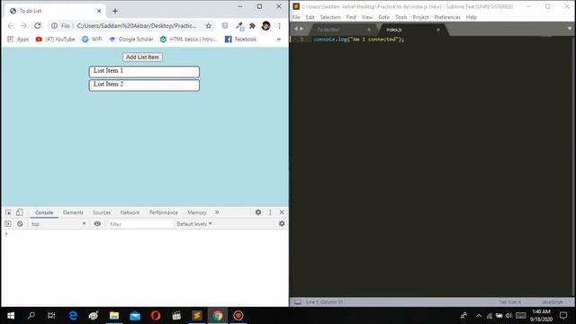 Making a Simplest Todo List Project With JavaScript CSS and HTML | SadDamniT смотреть онлайн