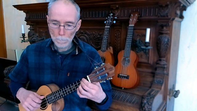 Bourrée - Robert de Visée (Ukulele Fingerstyle With Tab) смотреть онлайн