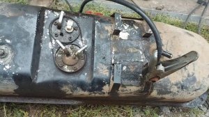 Сварка бака полуавтоматом без пропарки(дизель)