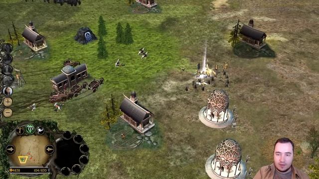 Масс повозки - разве что-то могло пойти не так? BFME 2 ROTWK ENNORATH MOD смотреть онлайн