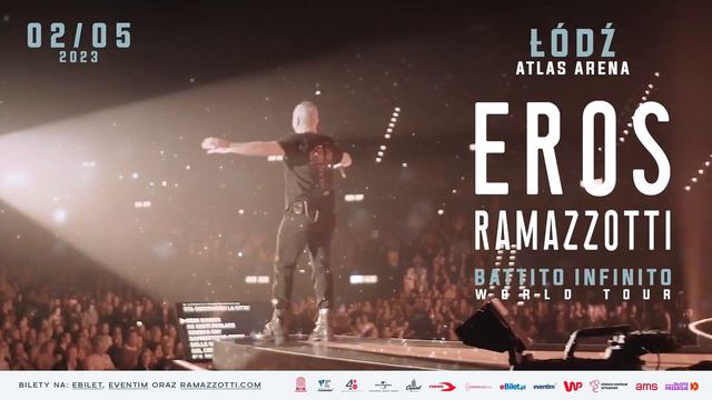 Eros Ramazzotti | 02.05.2023 | Łódź, Atlas Arena смотреть онлайн