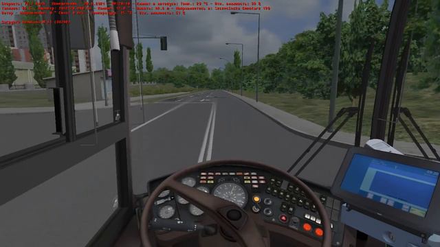 OMSI 2 обратный рейс 190 на автобусе мерс 0405 картаFikcyjny Szczecin смотреть онлайн