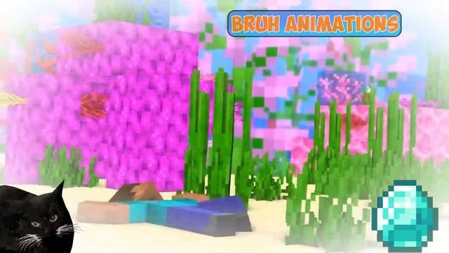 Herobrine loves beautiful Little MERMAID & Monster School - Minecraft Animation смотреть онлайн