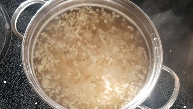 БЕЛЫЙ СУП С ЛАПШОЙ