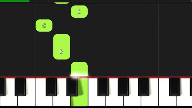 Au Clair de la Lune Beginner Piano Tutorial Easy Sheet Music How to Play for Absolute Beginners SLO смотреть онлайн
